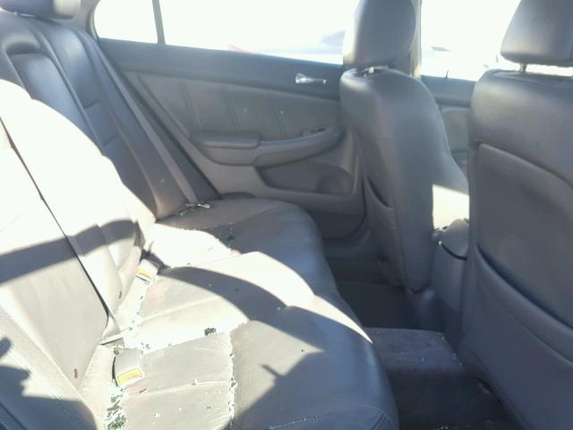 1HGCM56874A090101 - 2004 HONDA ACCORD EX GRAY photo 6