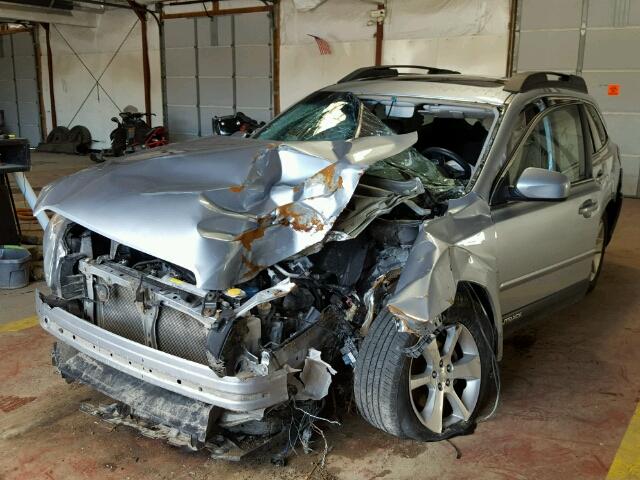 4S4BRBLC6E3214427 - 2014 SUBARU OUTBACK 2. SILVER photo 2