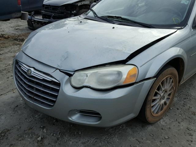 1C3EL56R75N622660 - 2005 CHRYSLER SEBRING TO GREEN photo 9