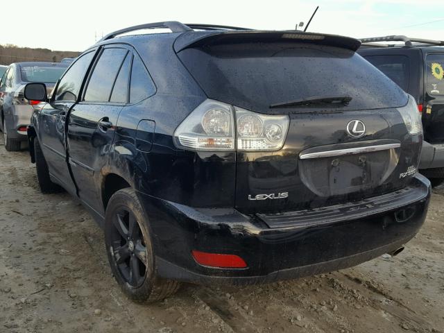 JTJHA31UX40068473 - 2004 LEXUS RX 330 BLACK photo 3