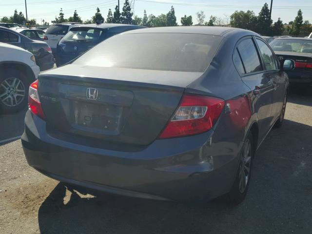 2HGFB2F85CH504641 - 2012 HONDA CIVIC EX CHARCOAL photo 4