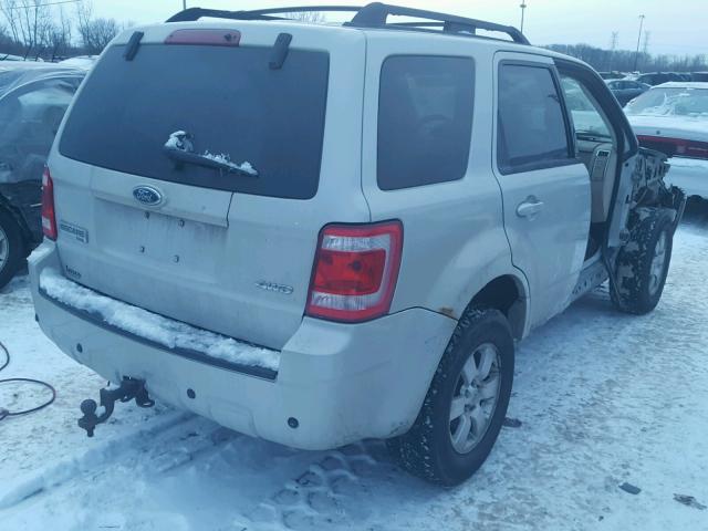 1FMCU94198KA84162 - 2008 FORD ESCAPE LIM SILVER photo 4