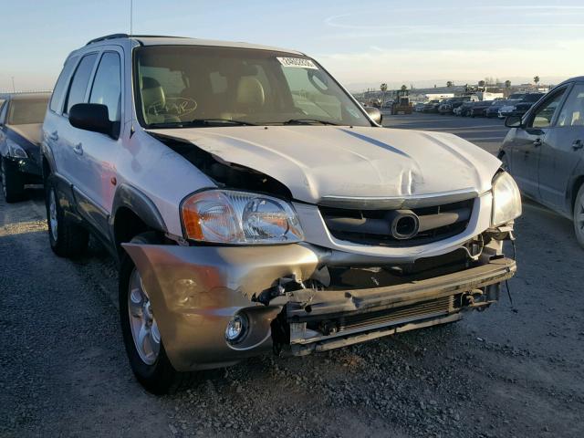 4F2CZ06103KM17548 - 2003 MAZDA TRIBUTE ES WHITE photo 1