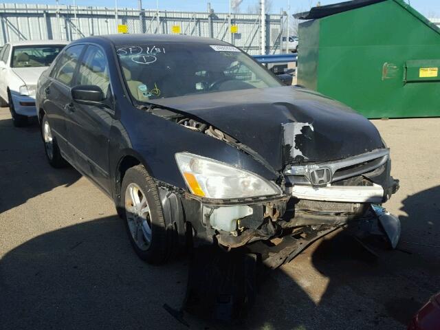 1HGCM56326A106874 - 2006 HONDA ACCORD SE BLACK photo 1