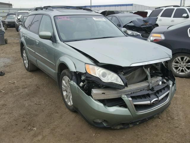 4S4BP66C297336547 - 2009 SUBARU OUTBACK 2. GREEN photo 1