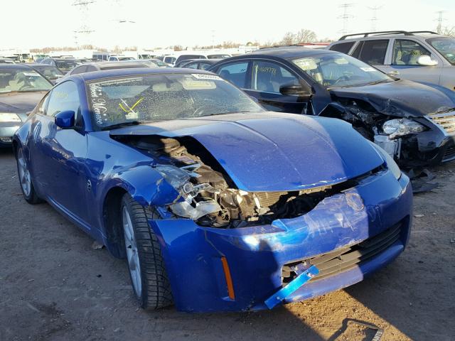 JN1AZ34D33T107834 - 2003 NISSAN 350Z COUPE BLUE photo 1