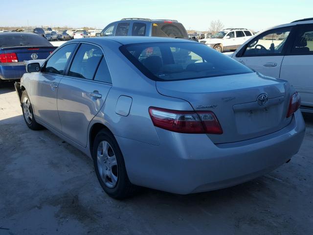 4T1BE46K48U253770 - 2008 TOYOTA CAMRY CE SILVER photo 3