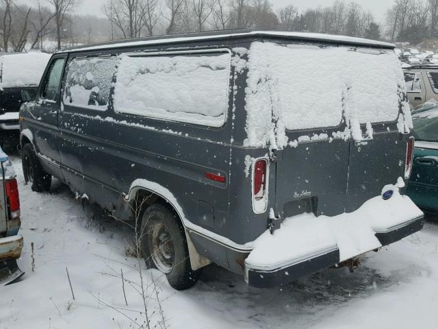 1FMEE11N2HHB28630 - 1987 FORD ECONOLINE GRAY photo 3