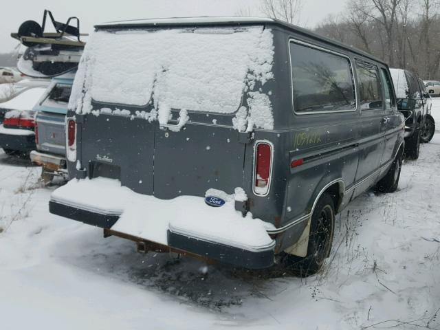 1FMEE11N2HHB28630 - 1987 FORD ECONOLINE GRAY photo 4