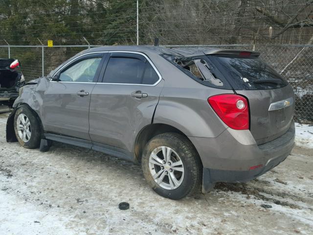 2GNALDEK3C6374019 - 2012 CHEVROLET EQUINOX LT BROWN photo 3