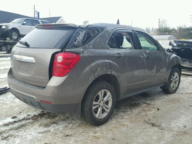 2GNALDEK3C6374019 - 2012 CHEVROLET EQUINOX LT BROWN photo 4