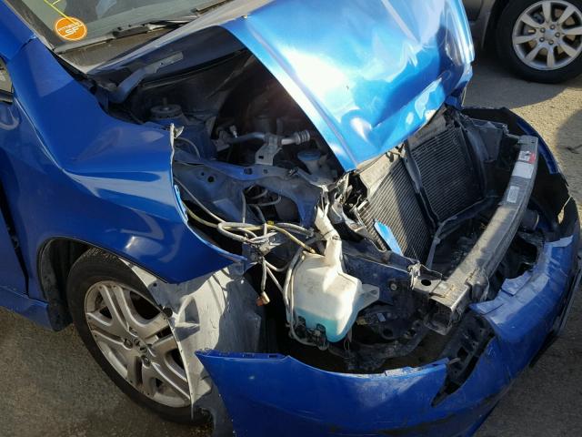 JHMGD38667S040805 - 2007 HONDA FIT S BLUE photo 9