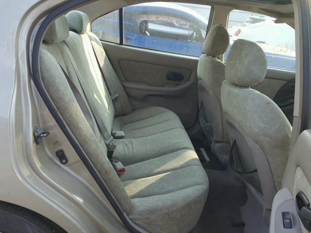 KMHDN45D72U286491 - 2002 HYUNDAI ELANTRA GL TAN photo 6