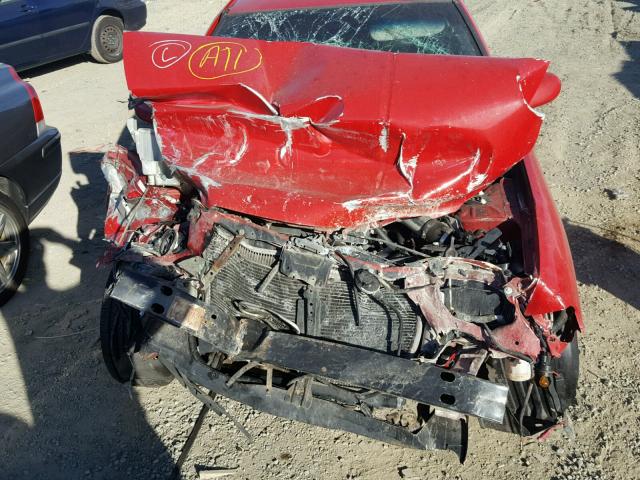 3N1AB51A16L623161 - 2006 NISSAN SENTRA SE- RED photo 7