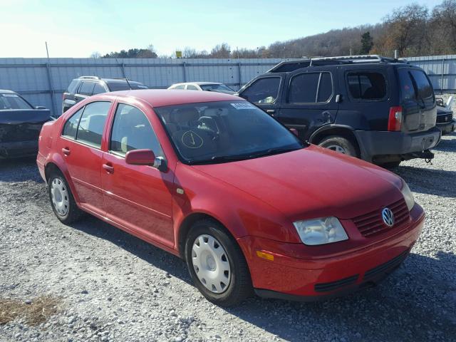 3VWRA29M4YM015497 - 2000 VOLKSWAGEN JETTA GL RED photo 1