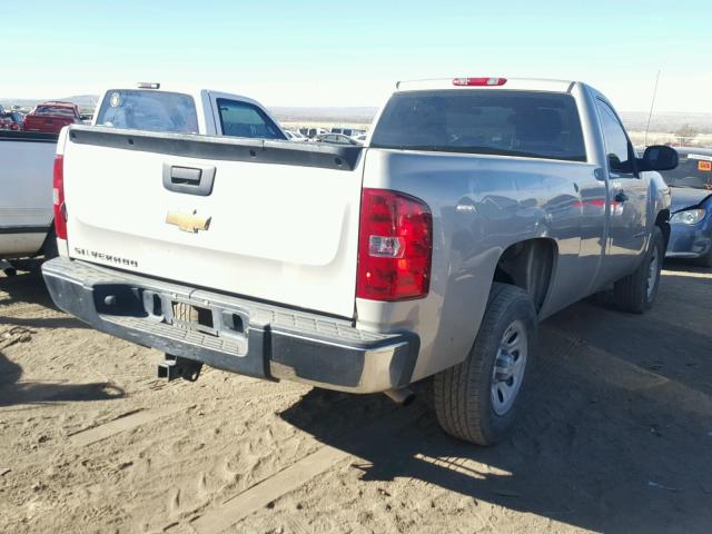 1GCEC14C88Z150839 - 2008 CHEVROLET SILVERADO TAN photo 4