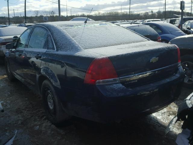 6G1MK5U29DL817522 - 2013 CHEVROLET CAPRICE PO BLUE photo 3