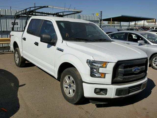 1FTEW1CF4GKD78315 - 2016 FORD F150 SUPER WHITE photo 1