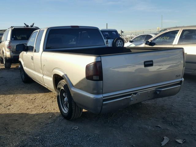 1GCCS19W9Y8109557 - 2000 CHEVROLET S TRUCK S1 GRAY photo 3