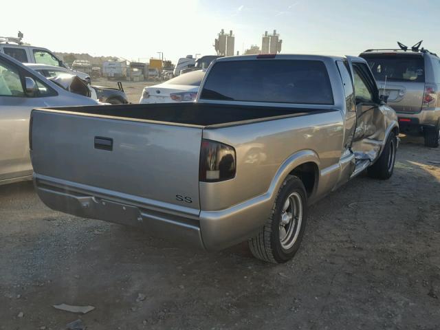 1GCCS19W9Y8109557 - 2000 CHEVROLET S TRUCK S1 GRAY photo 4