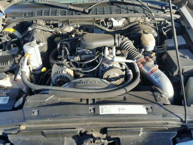 1GCCS19W9Y8109557 - 2000 CHEVROLET S TRUCK S1 GRAY photo 7