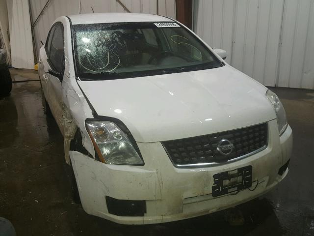 3N1AB61E67L633372 - 2007 NISSAN SENTRA 2.0 WHITE photo 1