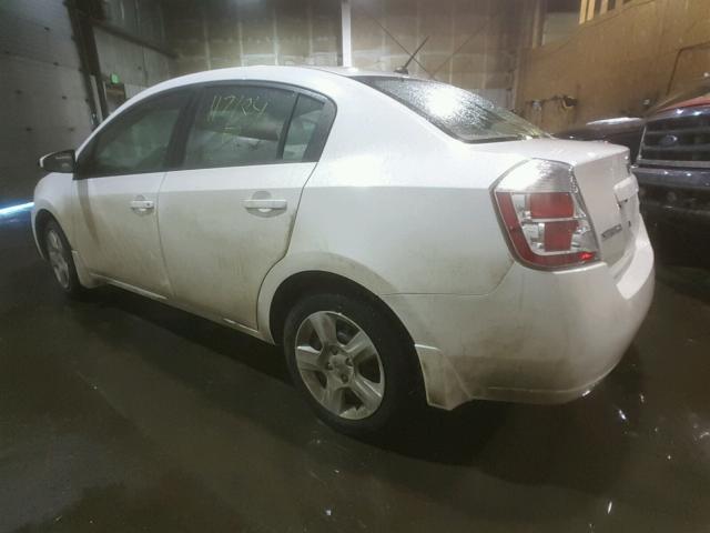 3N1AB61E67L633372 - 2007 NISSAN SENTRA 2.0 WHITE photo 3