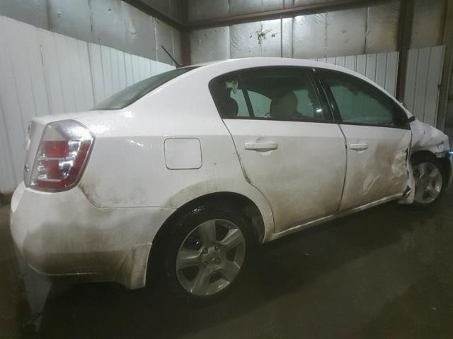 3N1AB61E67L633372 - 2007 NISSAN SENTRA 2.0 WHITE photo 4