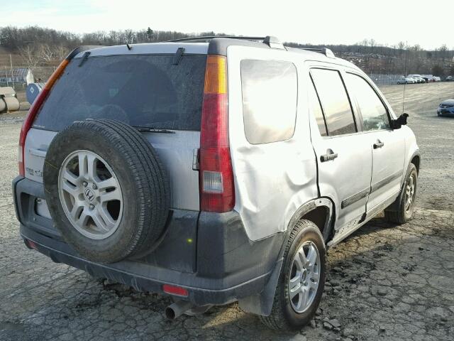 SHSRD78813U141446 - 2003 HONDA CR-V EX SILVER photo 4