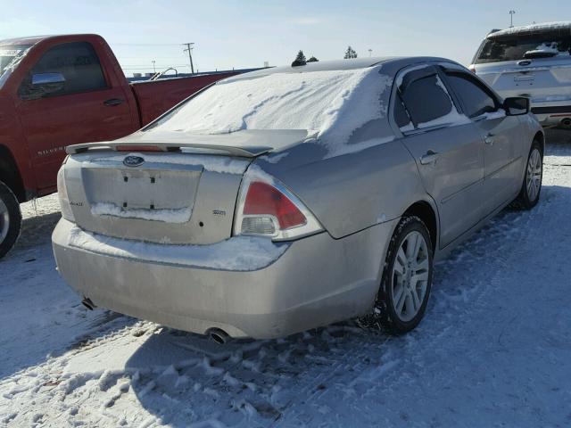 3FAHP02147R195282 - 2007 FORD FUSION SEL SILVER photo 4