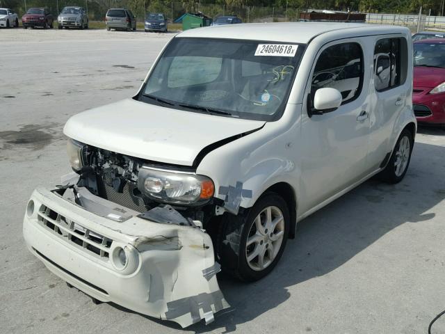 JN8AZ28R49T118934 - 2009 NISSAN CUBE BASE WHITE photo 2