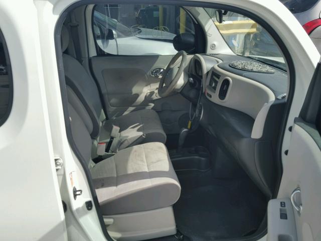 JN8AZ28R49T118934 - 2009 NISSAN CUBE BASE WHITE photo 5