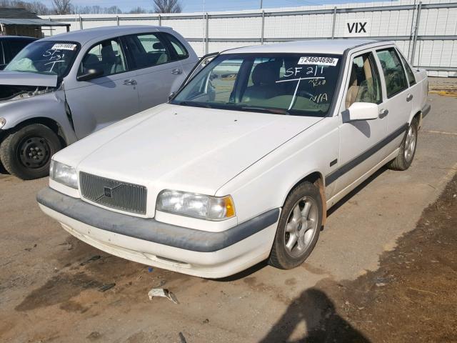 YV1LS5550V1404890 - 1997 VOLVO 850 WHITE photo 2