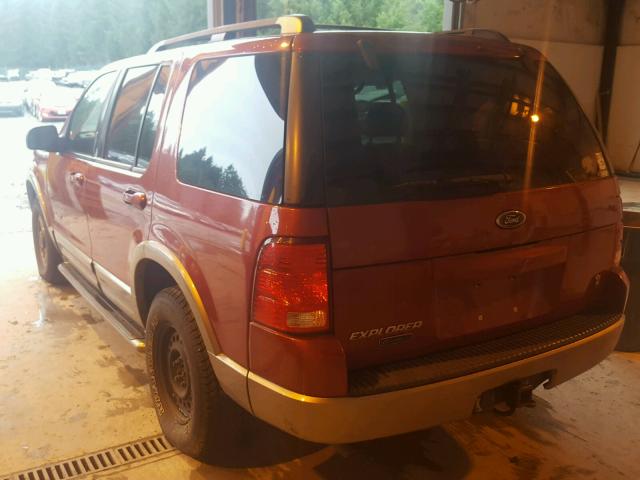 1FMDU74W32ZC90581 - 2002 FORD EXPLORER E RED photo 3