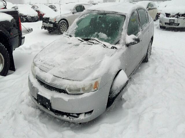 1G8AJ52F14Z187714 - 2004 SATURN ION LEVEL SILVER photo 2