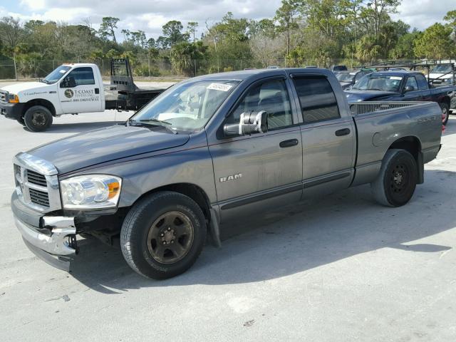 1D7HA18K38J191680 - 2008 DODGE RAM 1500 S GRAY photo 2