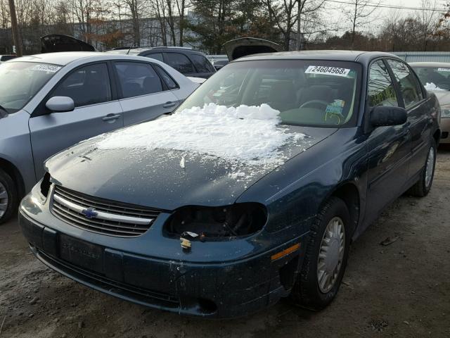 1G1ND52J516107792 - 2001 CHEVROLET MALIBU GREEN photo 2