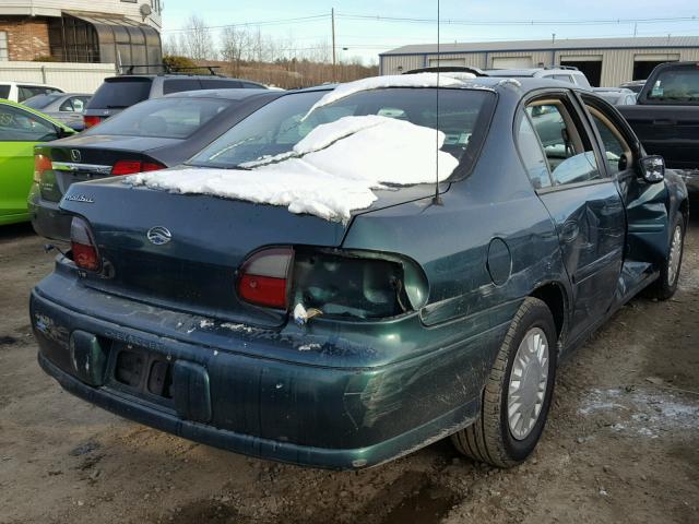 1G1ND52J516107792 - 2001 CHEVROLET MALIBU GREEN photo 4