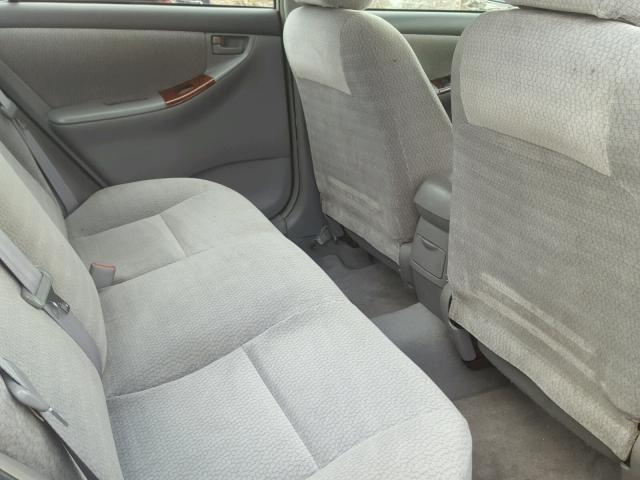 2T1BR32E43C108897 - 2003 TOYOTA COROLLA CE GRAY photo 6