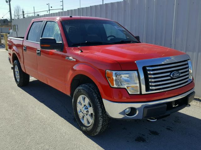 1FTFW1EF0BFC17429 - 2011 FORD F150 SUPER RED photo 1