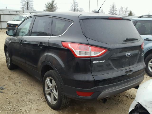 1FMCU9GX0DUA20803 - 2013 FORD ESCAPE SE BLACK photo 3