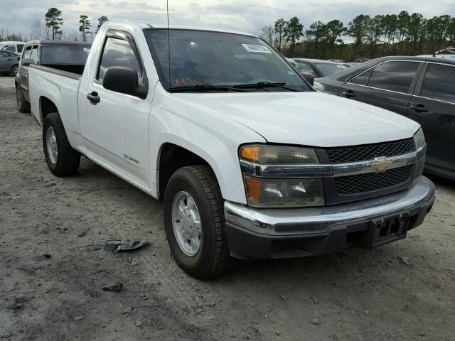 1GCCS146658187622 - 2005 CHEVROLET COLORADO WHITE photo 1