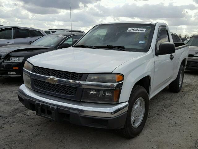 1GCCS146658187622 - 2005 CHEVROLET COLORADO WHITE photo 2