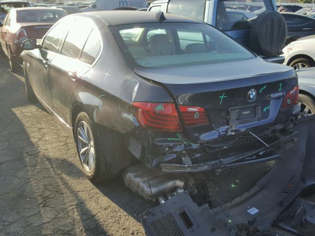 WBA5A5C51ED507770 - 2014 BMW 528 I BLUE photo 3