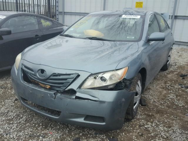 4T1BE46K68U784047 - 2008 TOYOTA CAMRY CE GREEN photo 2