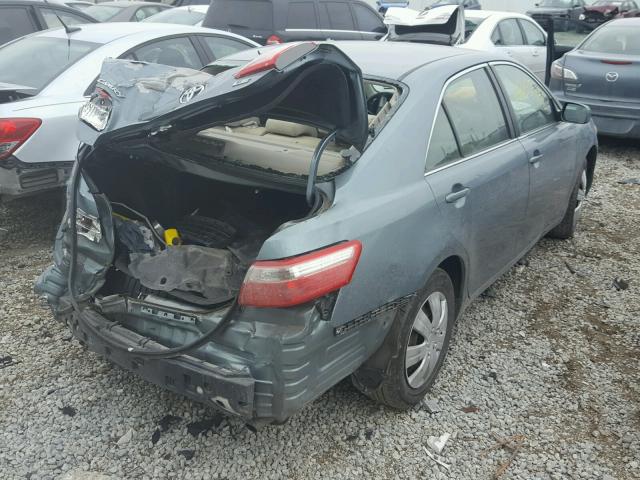 4T1BE46K68U784047 - 2008 TOYOTA CAMRY CE GREEN photo 4