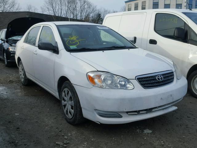 JTDBR32E470120533 - 2007 TOYOTA COROLLA CE WHITE photo 1