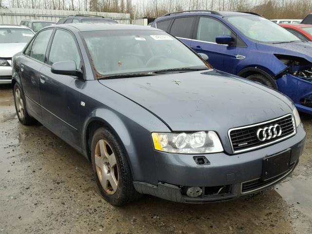 WAULC68E43A225606 - 2003 AUDI A4 1.8T QU BLUE photo 1