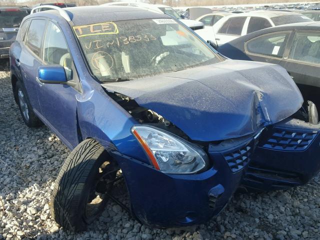 JN8AS5MV4AW138533 - 2010 NISSAN ROGUE S BLUE photo 1