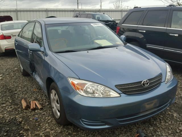 4T1BE32K03U712530 - 2003 TOYOTA CAMRY LE BLUE photo 1